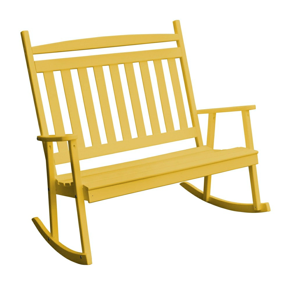 Keystone Amish Co. Classic Double Porch Rocker | Plow & Hearth