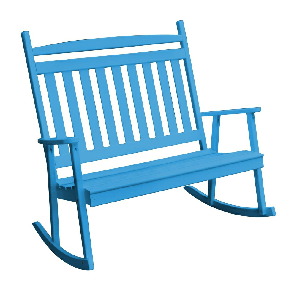 Keystone Amish Co. Classic Double Porch Rocker | Plow & Hearth