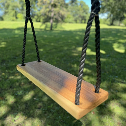 Classic Ash Double Bench Swing | Plow & Hearth