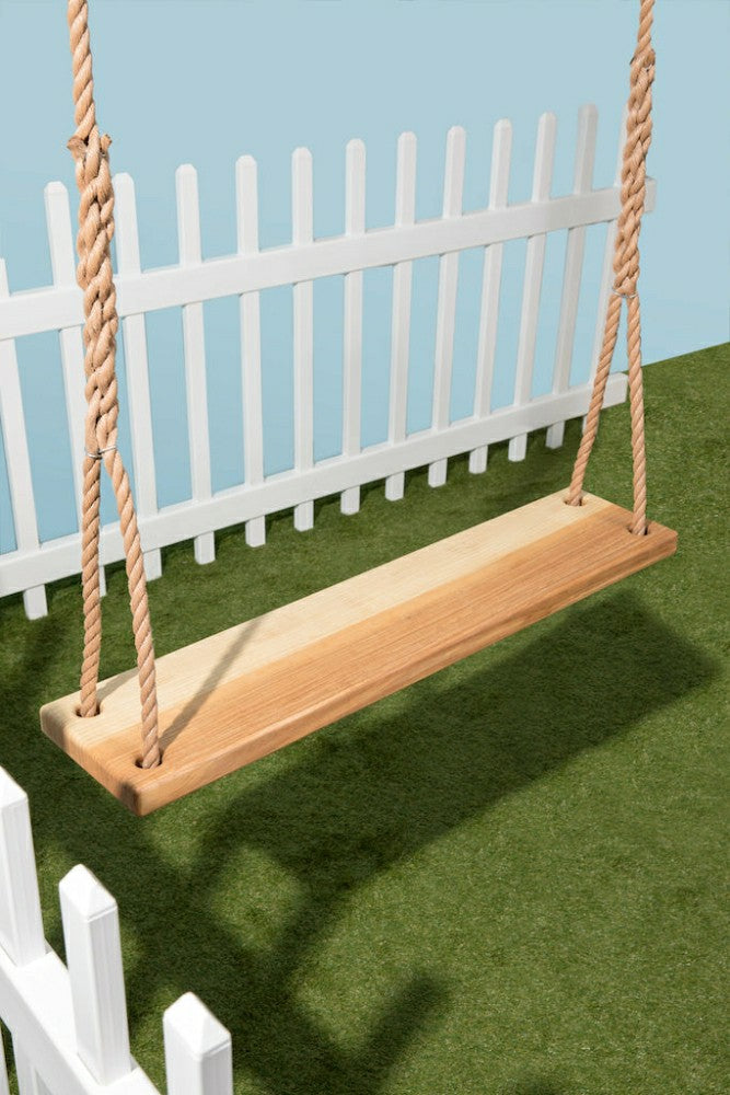 Classic Ash Double Bench Swing | Plow & Hearth
