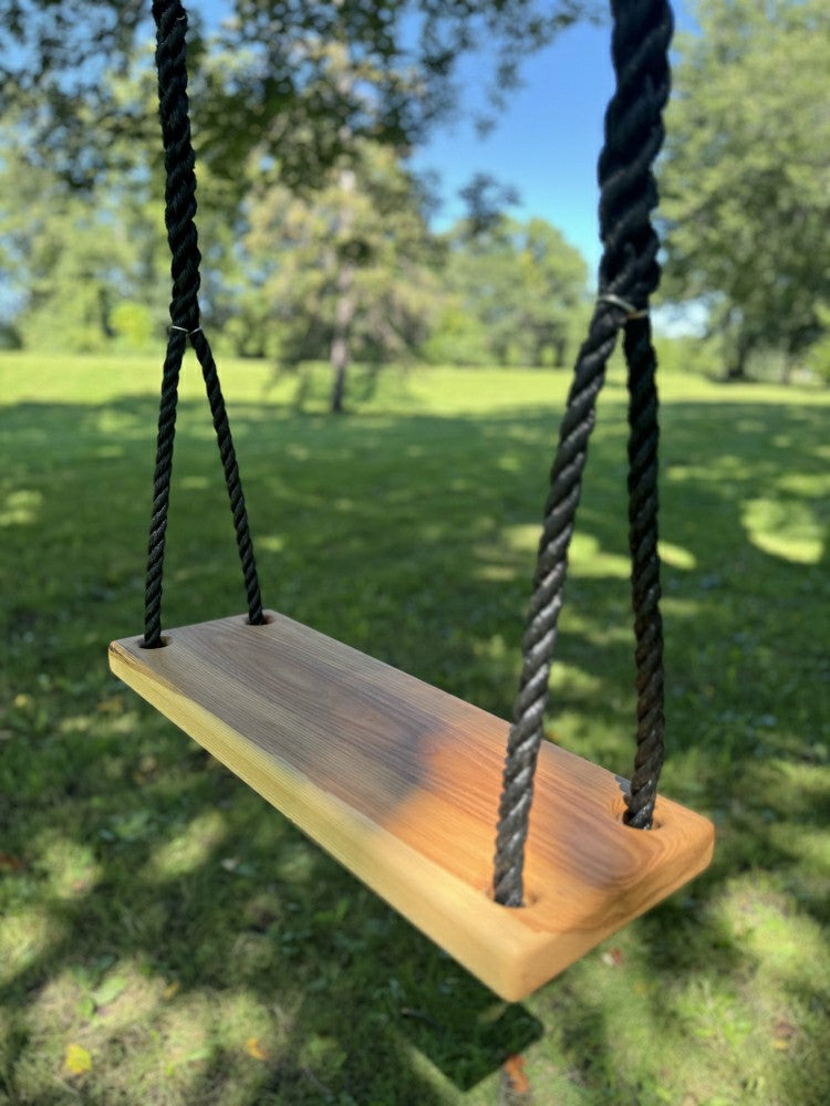 Classic Ash Double Bench Swing | Plow & Hearth