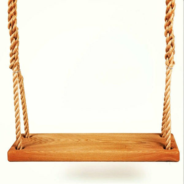 Classic Ash Double Bench Swing | Plow & Hearth
