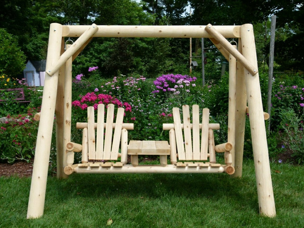 Backyard Wooden Swings for Your Garden | Plow & Hearth