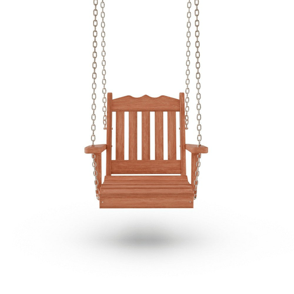 Keystone Amish Co. York Red Cedar Swing Chair | Plow & Hearth