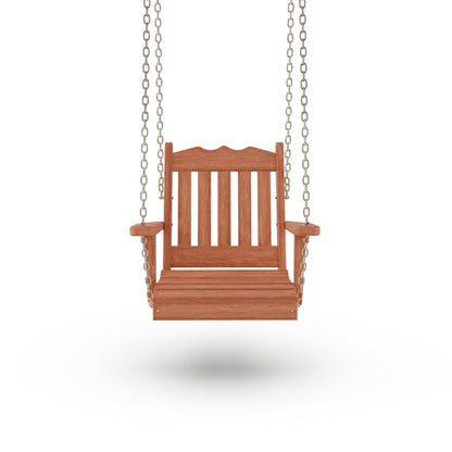 Keystone Amish Co. York Red Cedar Swing Chair | Plow & Hearth