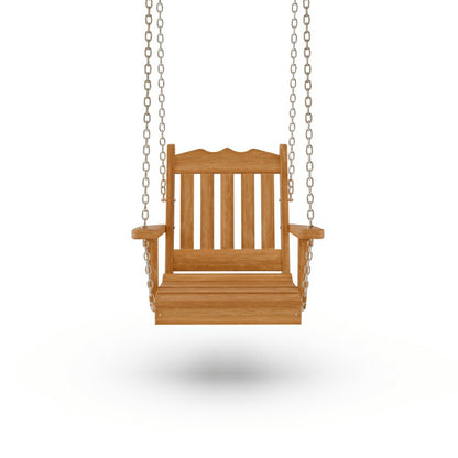 Keystone Amish Co. York Red Cedar Swing Chair | Plow & Hearth