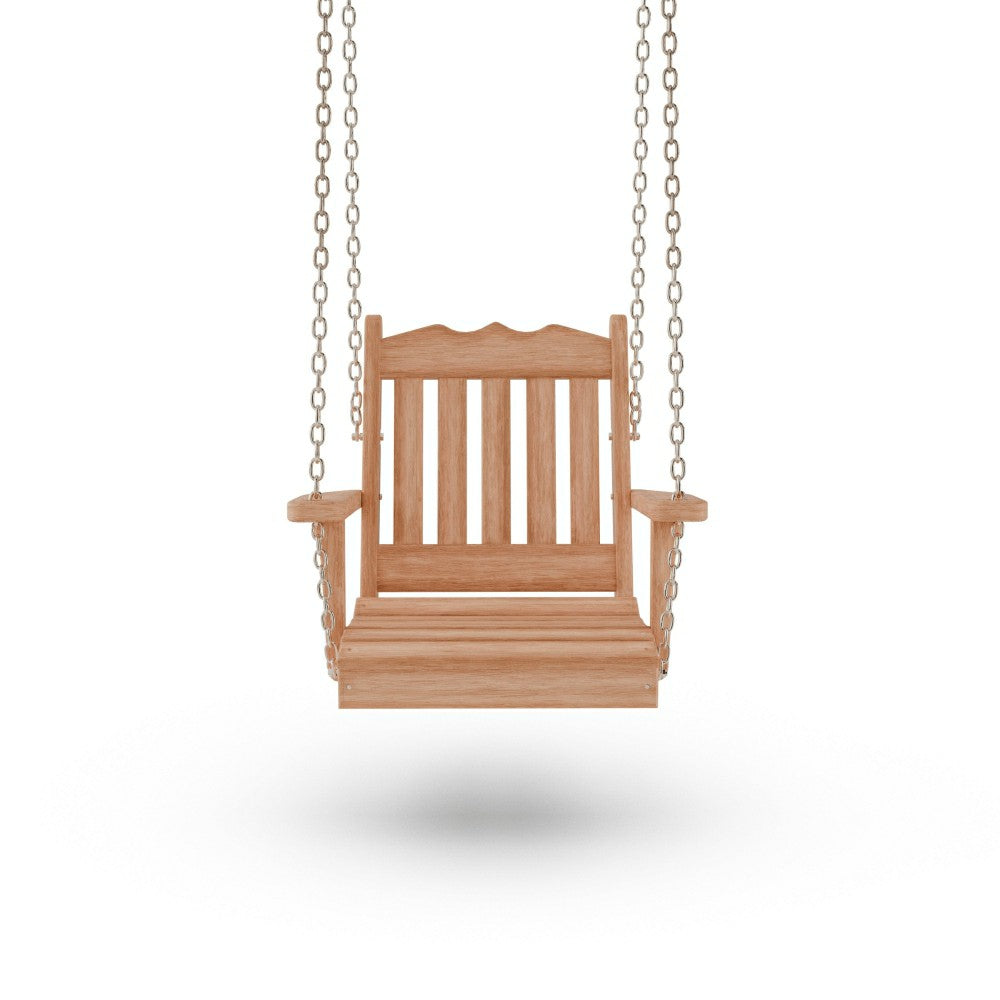 Keystone Amish Co. York Red Cedar Swing Chair | Plow & Hearth