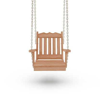 Keystone Amish Co. York Red Cedar Swing Chair | Plow & Hearth