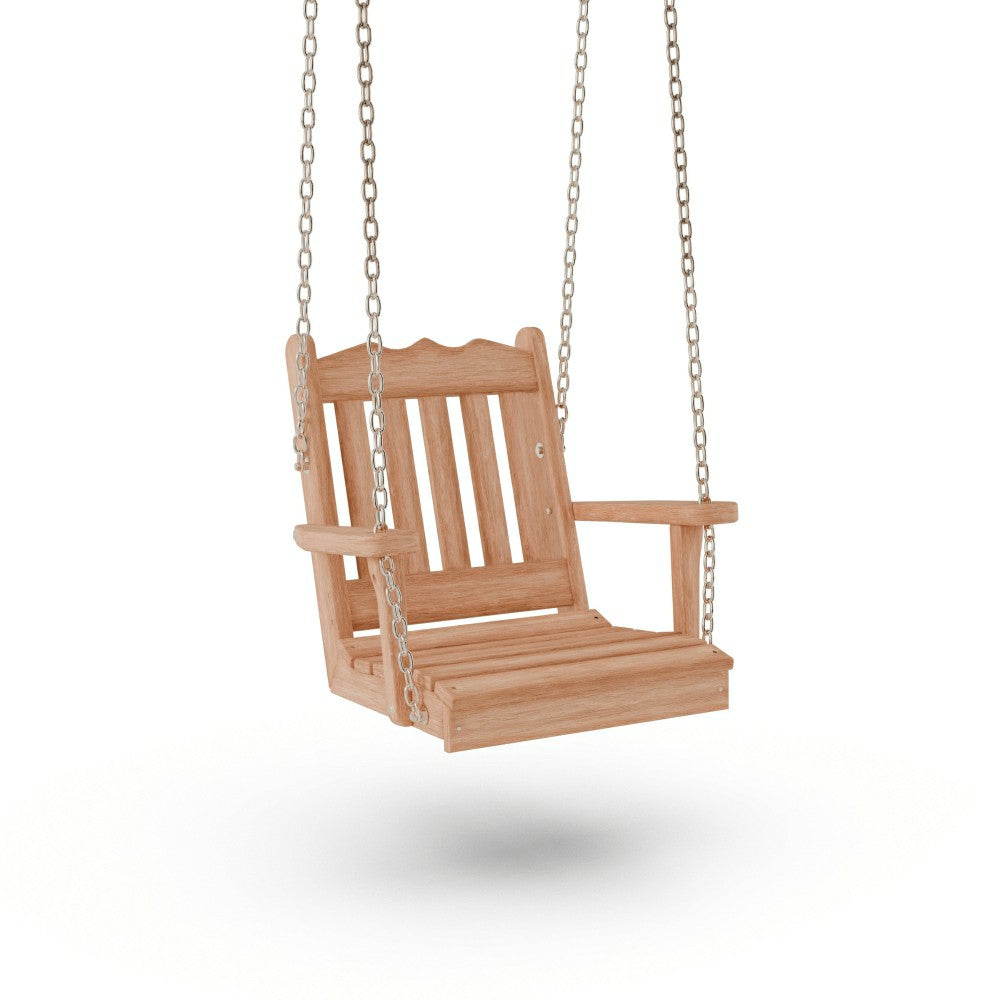 Keystone Amish Co. York Red Cedar Swing Chair | Plow & Hearth