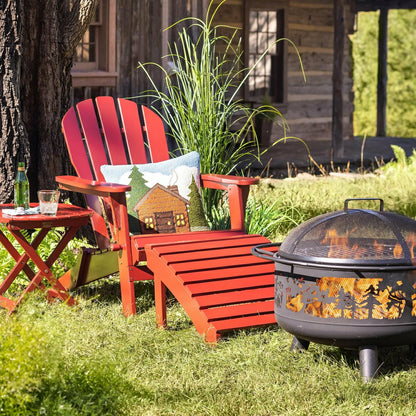 Wooden Adirondack Chair | Plow & Hearth