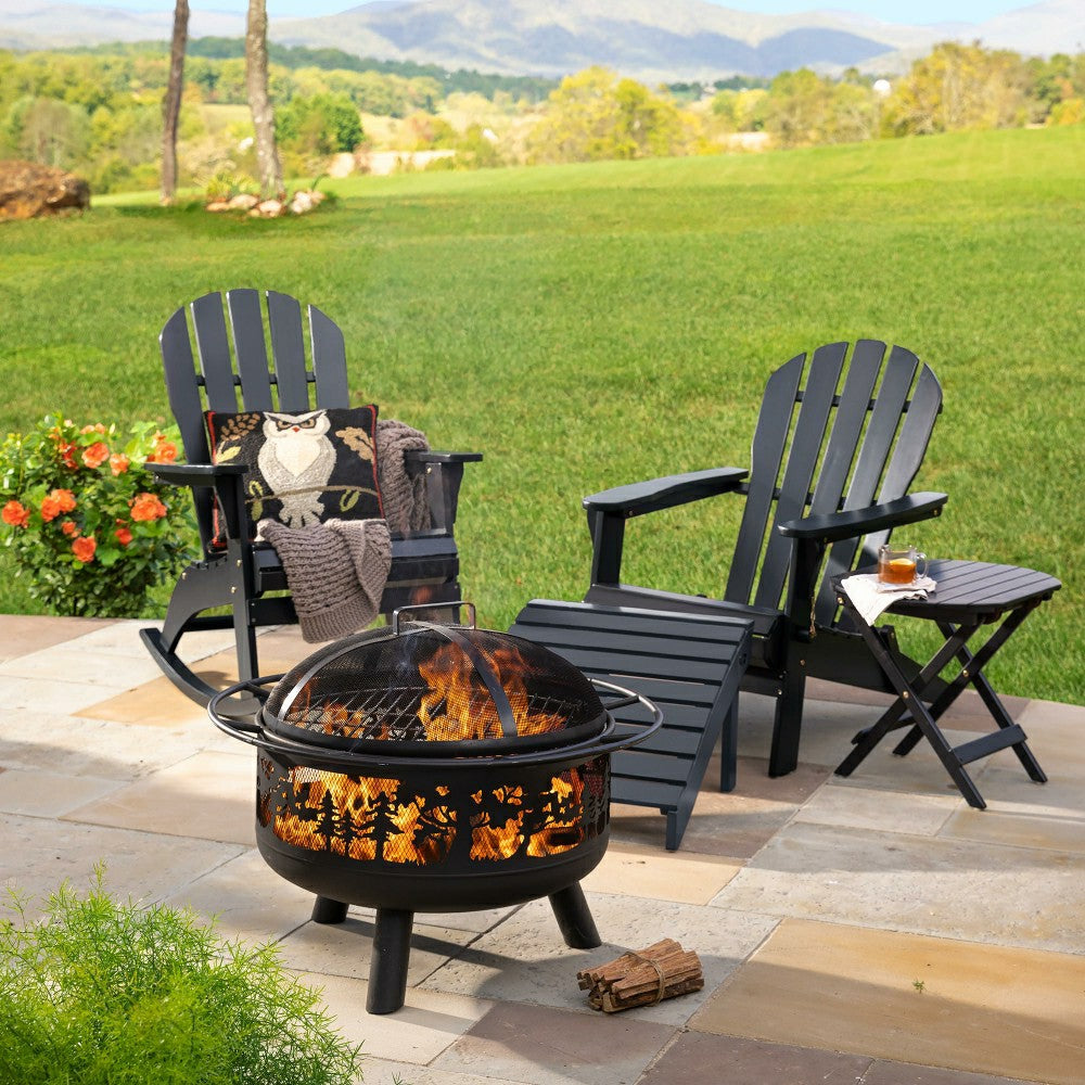 Wooden Adirondack Chair | Plow & Hearth