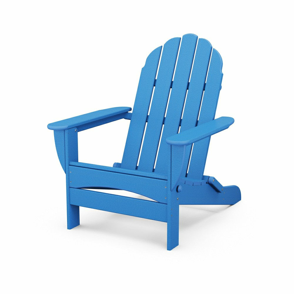 POLYWOOD® Classic Oversized Folding Adirondack Chair | Plow & Hearth