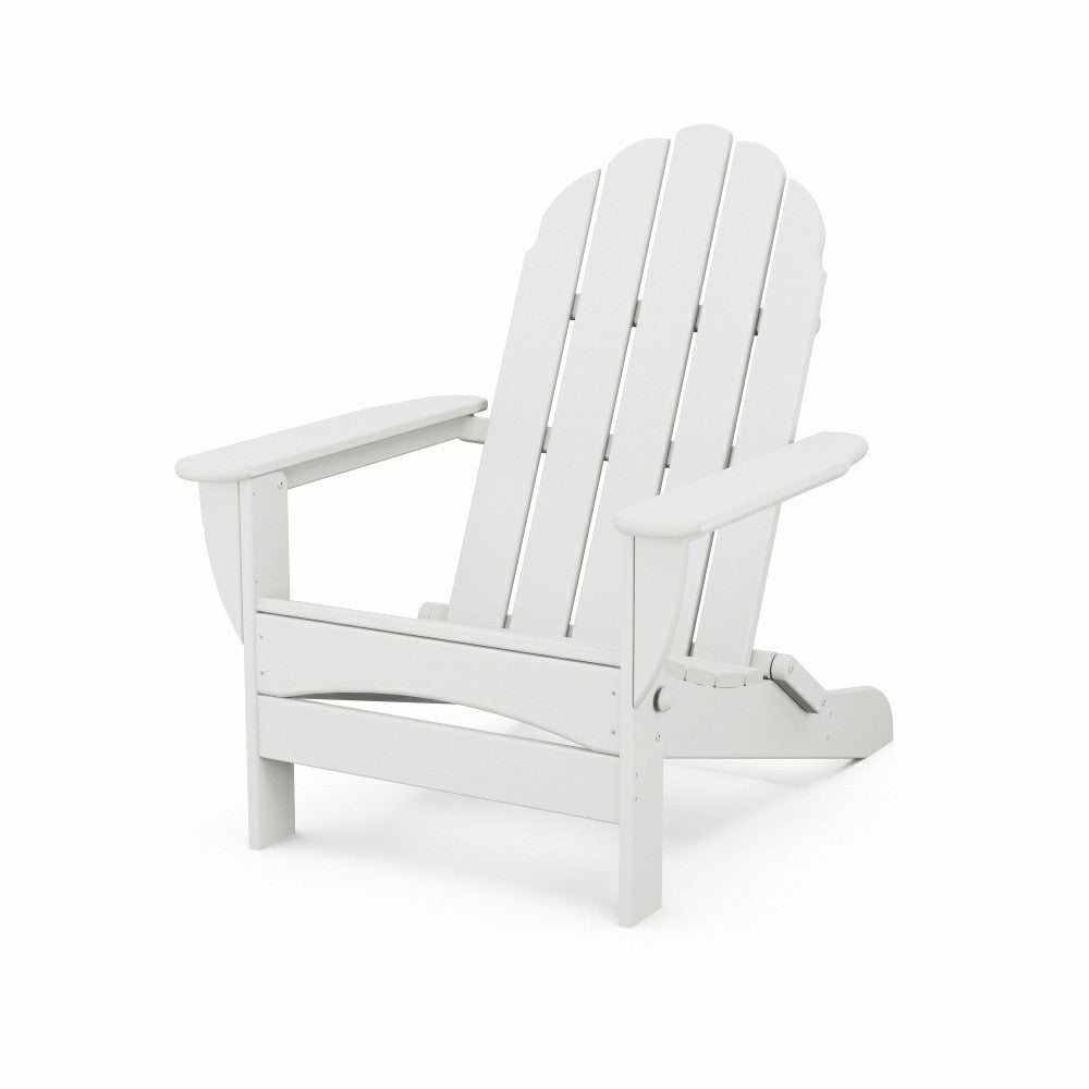 POLYWOOD® Classic Oversized Folding Adirondack Chair | Plow & Hearth