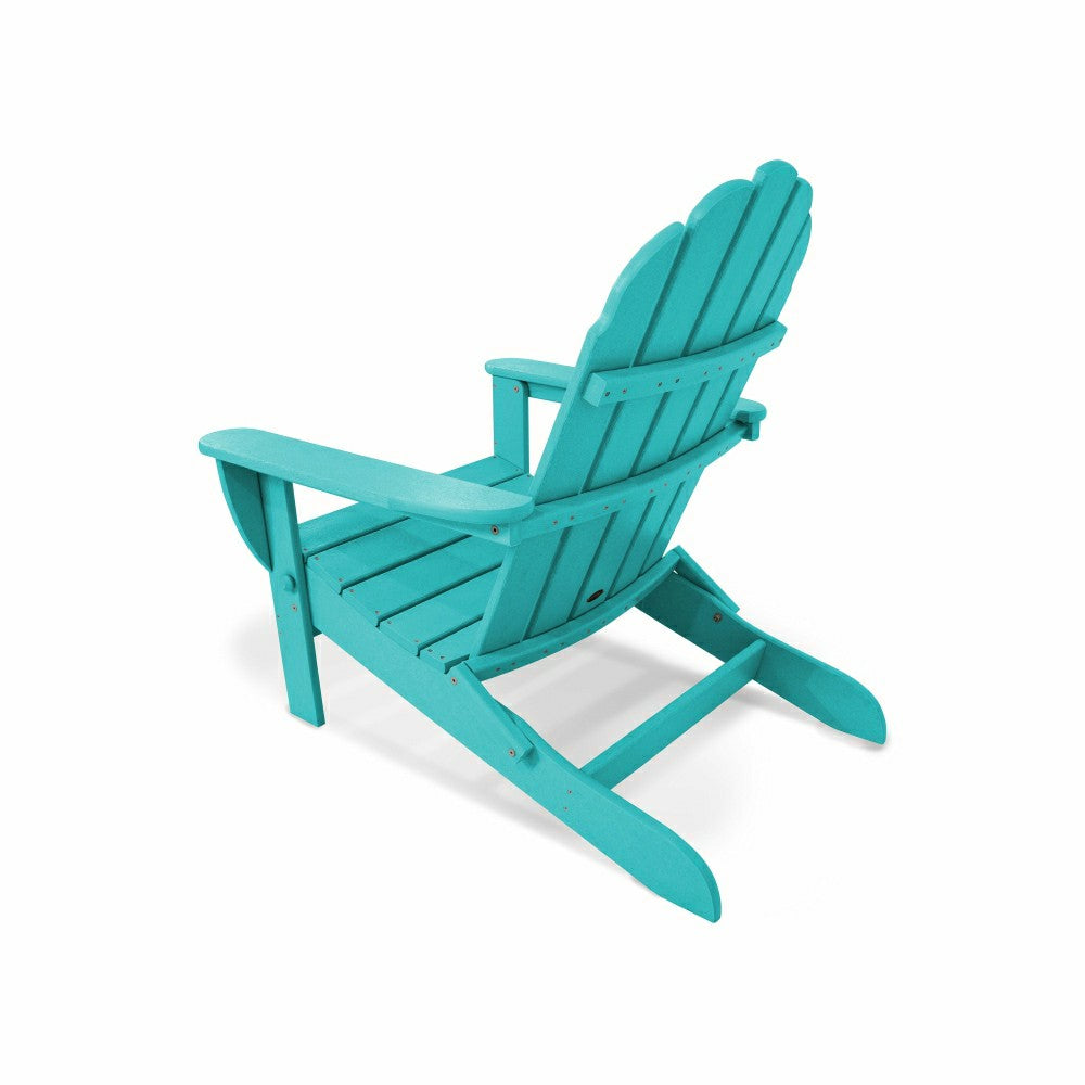 POLYWOOD® Classic Oversized Folding Adirondack Chair | Plow & Hearth