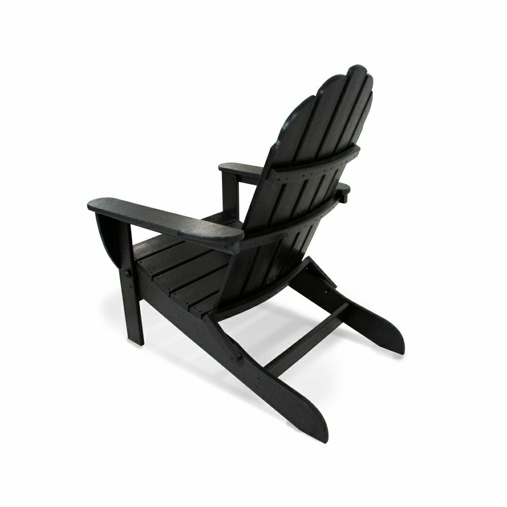 POLYWOOD® Classic Oversized Folding Adirondack Chair | Plow & Hearth