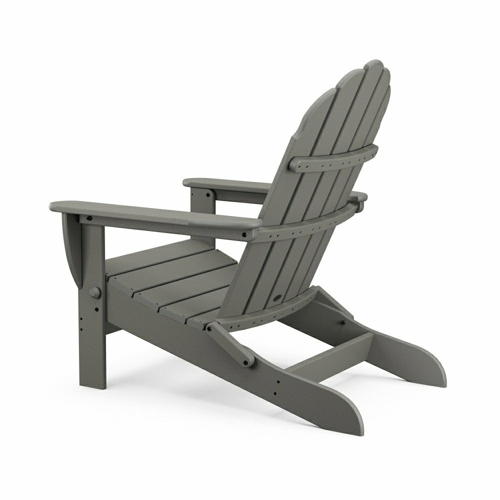 POLYWOOD® Classic Oversized Folding Adirondack Chair | Plow & Hearth