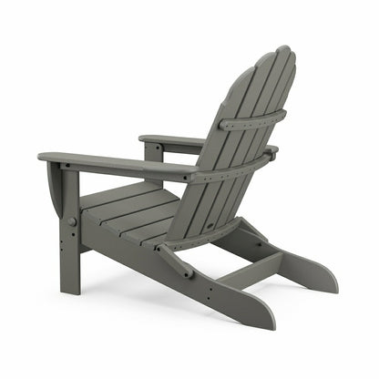 POLYWOOD® Classic Oversized Folding Adirondack Chair | Plow & Hearth