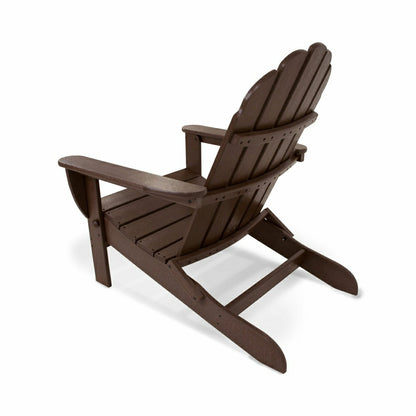POLYWOOD® Classic Oversized Folding Adirondack Chair | Plow & Hearth