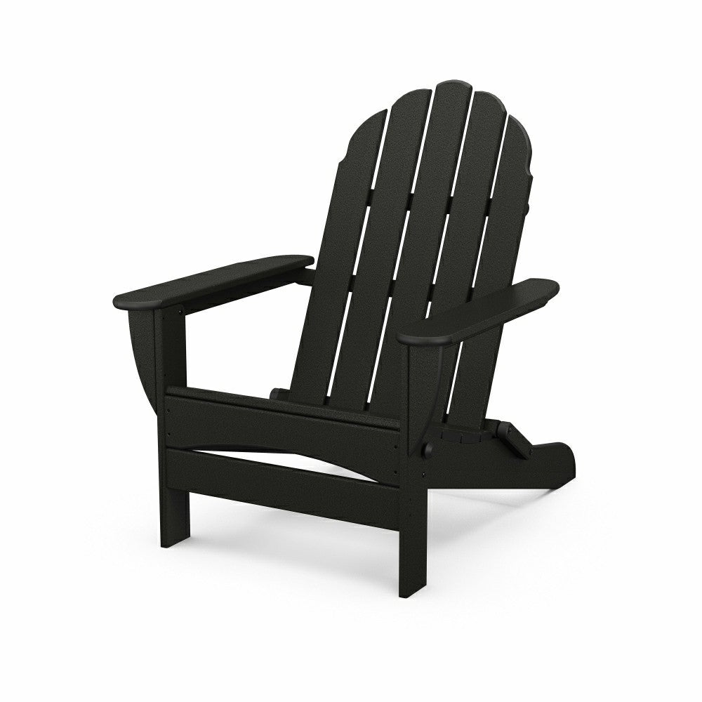 POLYWOOD® Classic Oversized Folding Adirondack Chair | Plow & Hearth