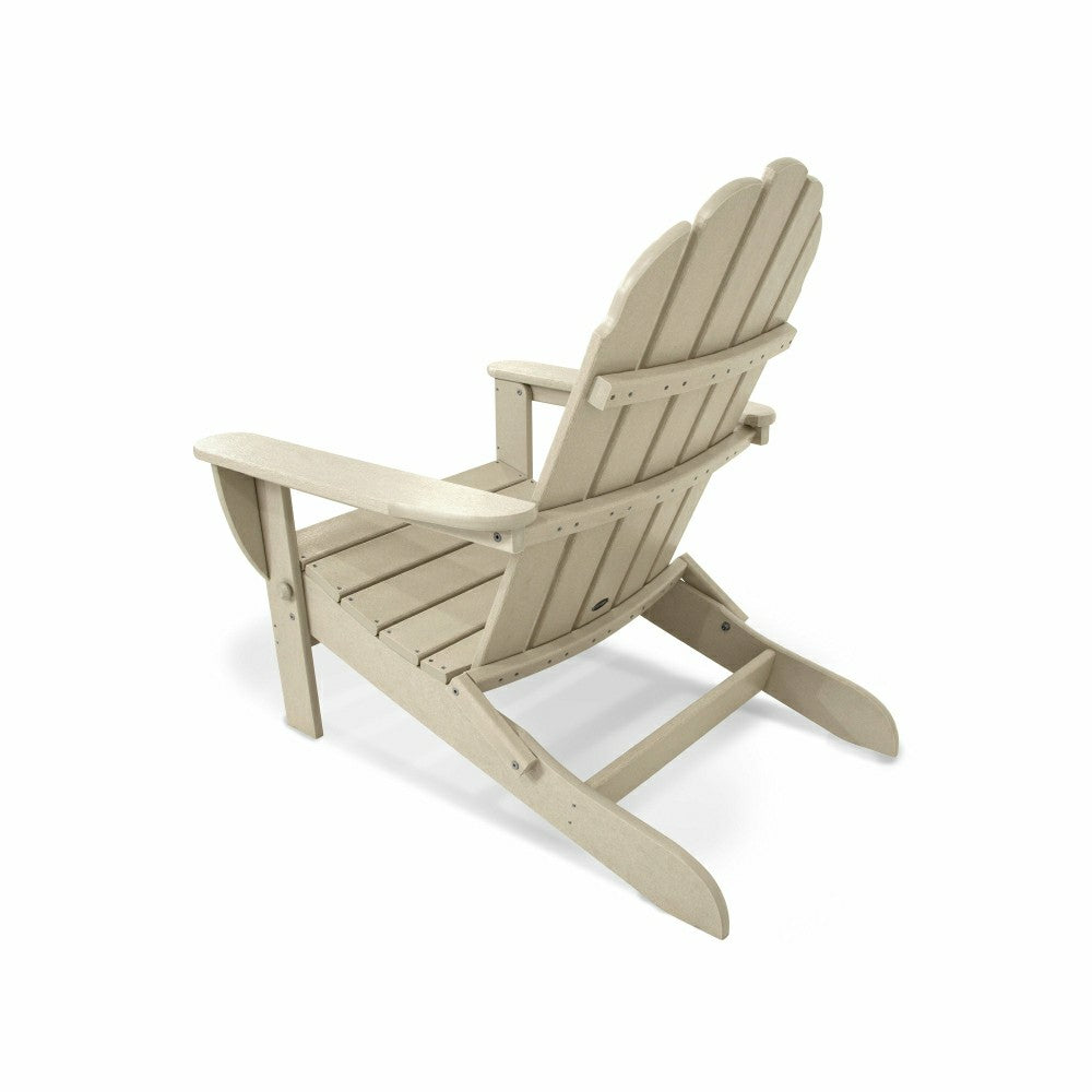 POLYWOOD® Classic Oversized Folding Adirondack Chair | Plow & Hearth