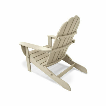 POLYWOOD® Classic Oversized Folding Adirondack Chair | Plow & Hearth