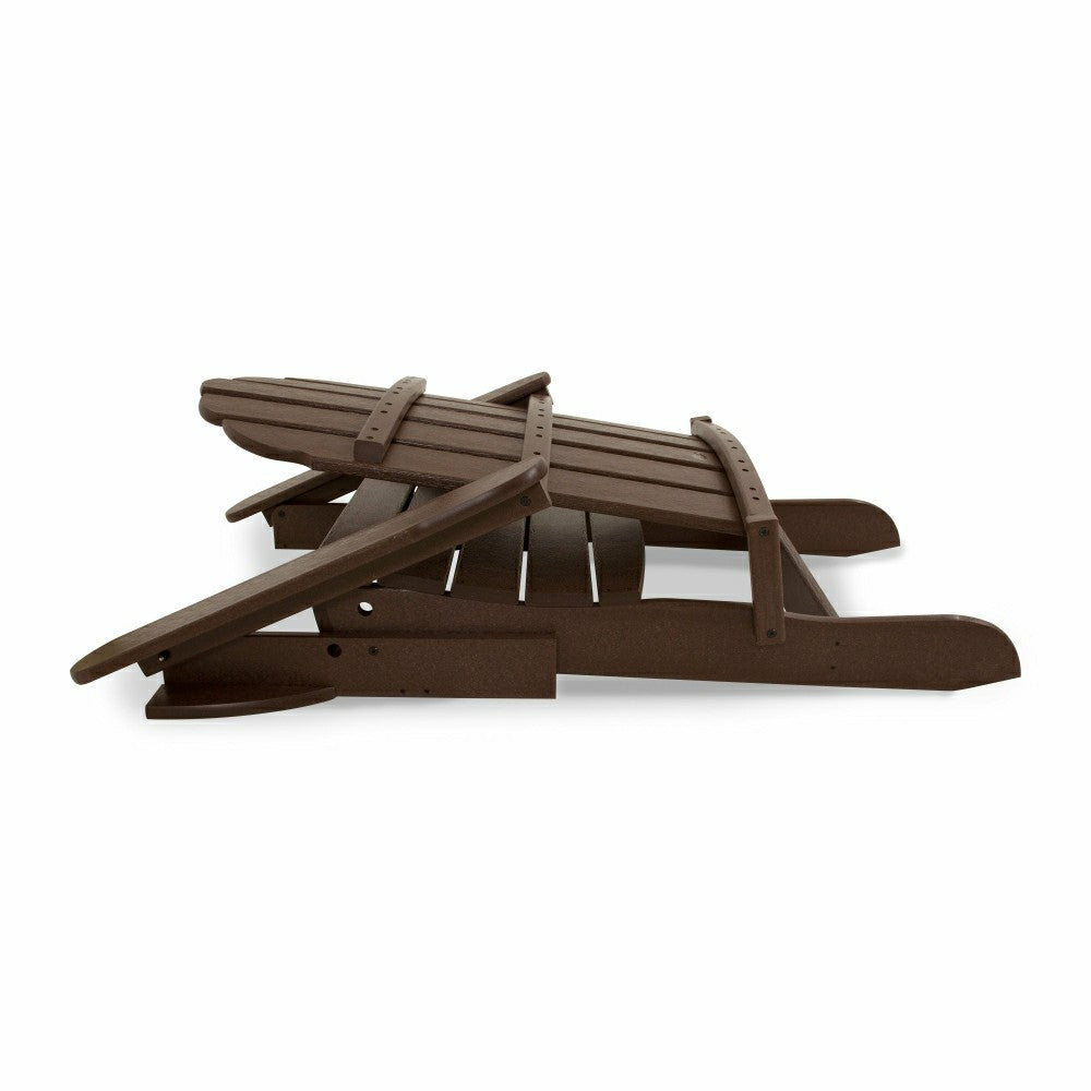 POLYWOOD® Classic Oversized Folding Adirondack Chair | Plow & Hearth
