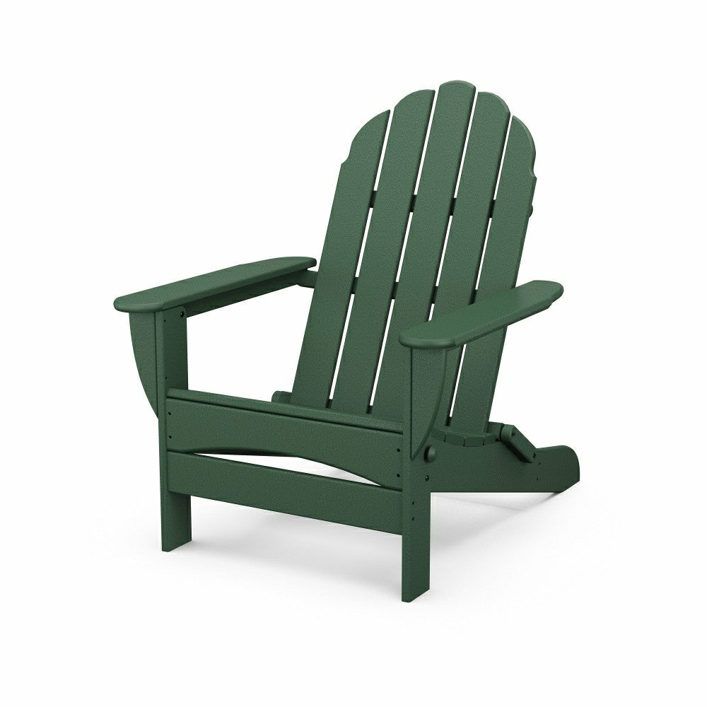 POLYWOOD® Classic Oversized Folding Adirondack Chair | Plow & Hearth