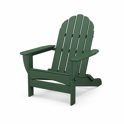 POLYWOOD® Classic Oversized Folding Adirondack Chair | Plow & Hearth