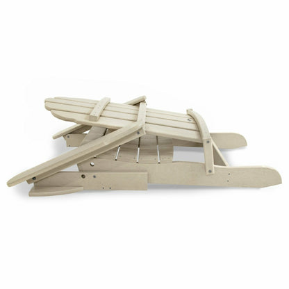 POLYWOOD® Classic Oversized Folding Adirondack Chair | Plow & Hearth