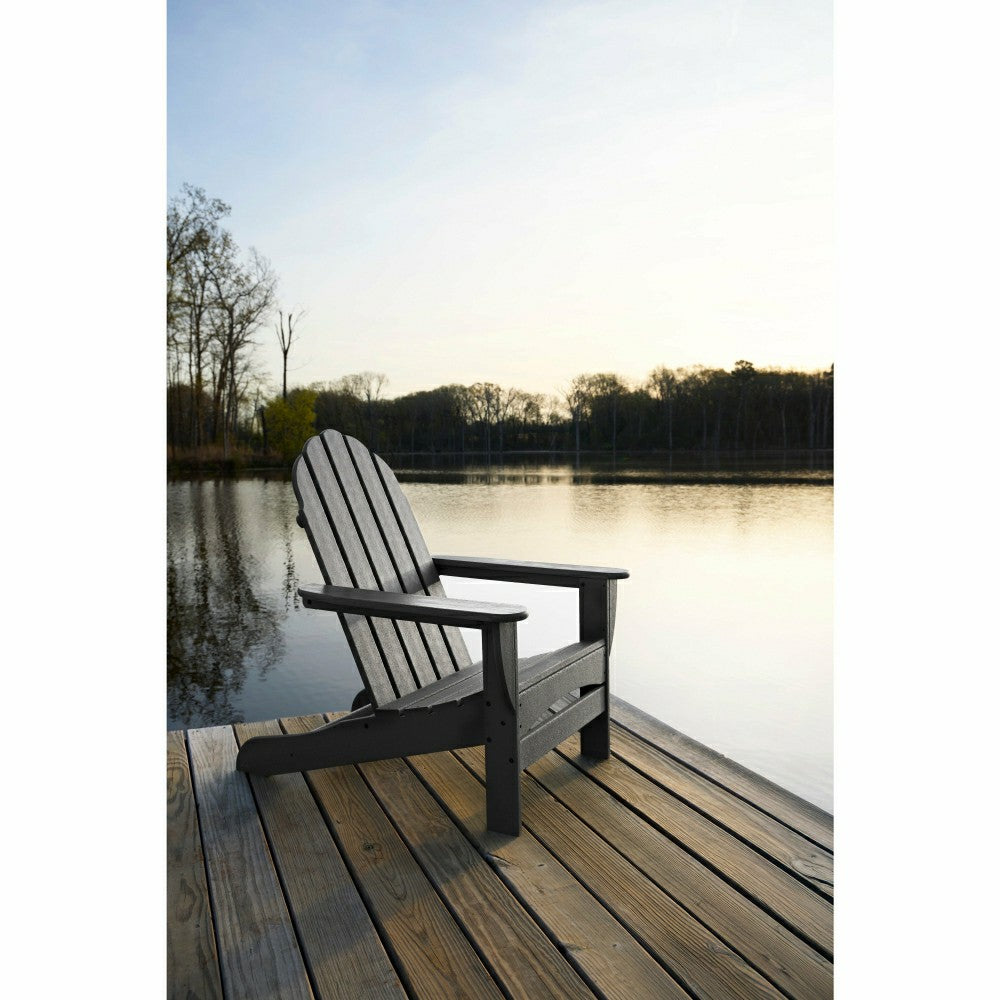 POLYWOOD® Classic Oversized Folding Adirondack Chair | Plow & Hearth