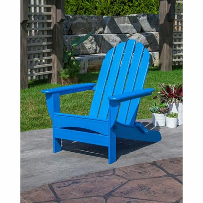 POLYWOOD® Classic Oversized Folding Adirondack Chair | Plow & Hearth