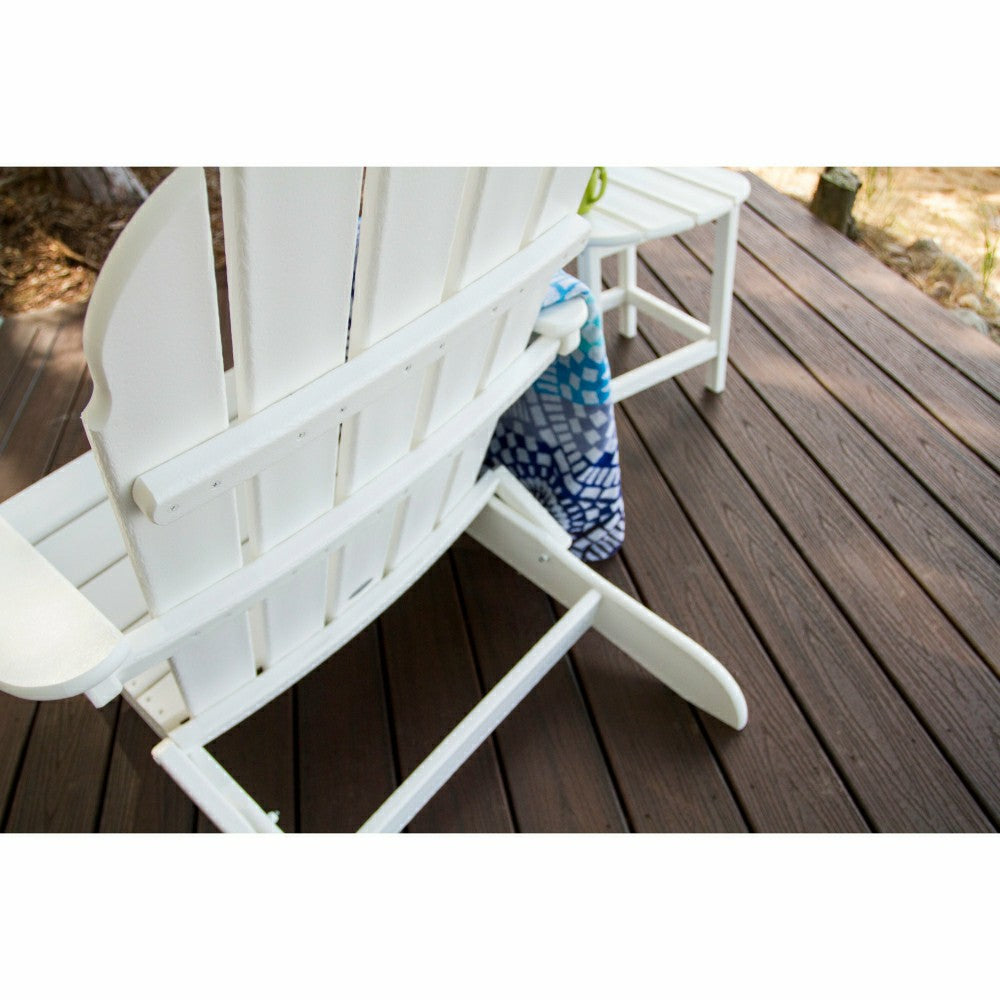 POLYWOOD® Classic Oversized Folding Adirondack Chair | Plow & Hearth