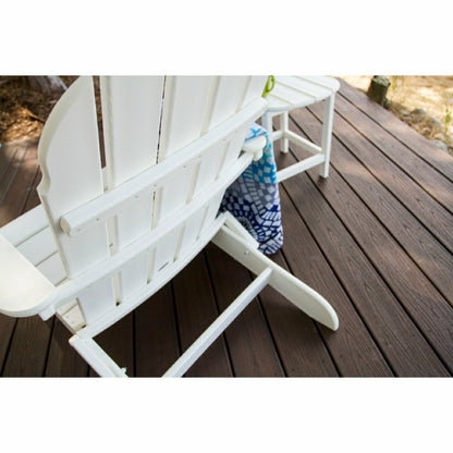 POLYWOOD® Classic Oversized Folding Adirondack Chair | Plow & Hearth