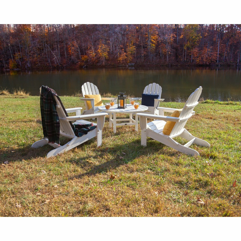 POLYWOOD® Classic Oversized Folding Adirondack Chair | Plow & Hearth
