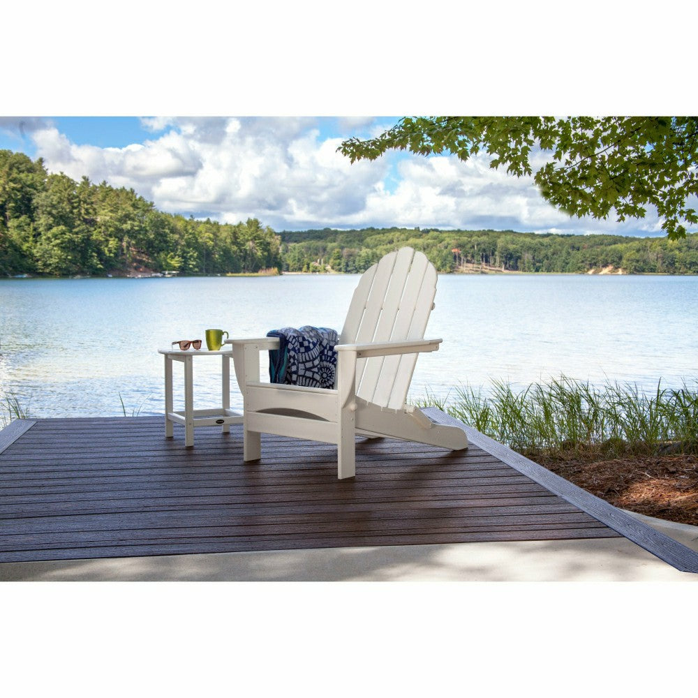 POLYWOOD® Classic Oversized Folding Adirondack Chair | Plow & Hearth