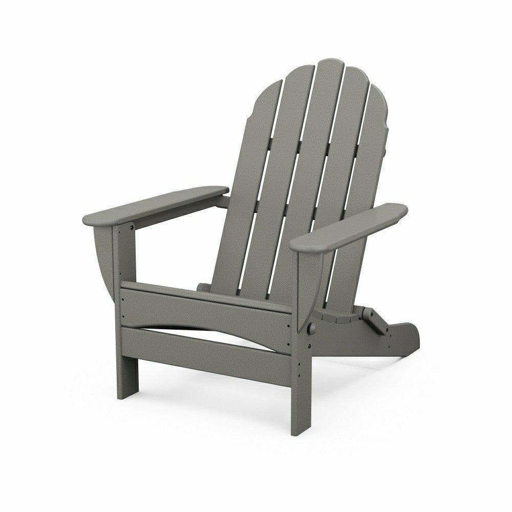 POLYWOOD® Classic Oversized Folding Adirondack Chair | Plow & Hearth