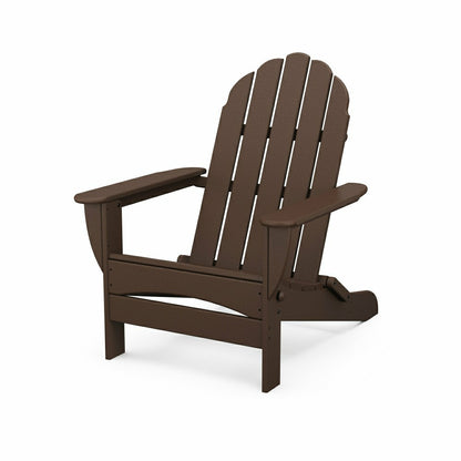 POLYWOOD® Classic Oversized Folding Adirondack Chair | Plow & Hearth