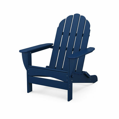 POLYWOOD® Classic Oversized Folding Adirondack Chair | Plow & Hearth