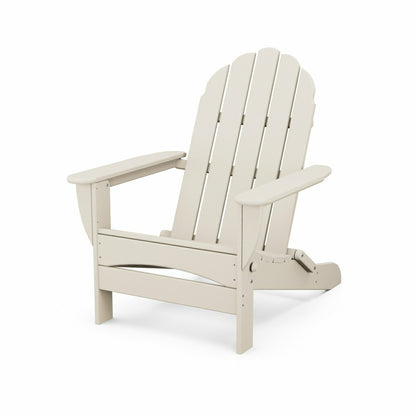 POLYWOOD® Classic Oversized Folding Adirondack Chair | Plow & Hearth