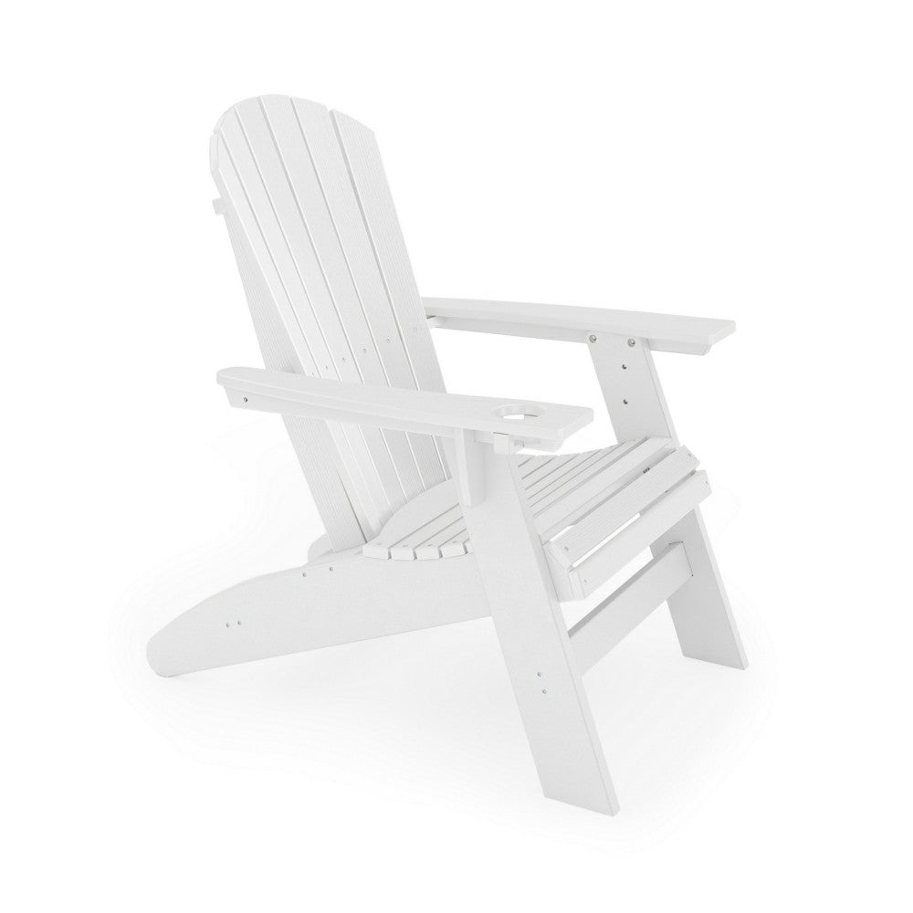 St. Simons Curved Back Adirondack Chair | Plow & Hearth
