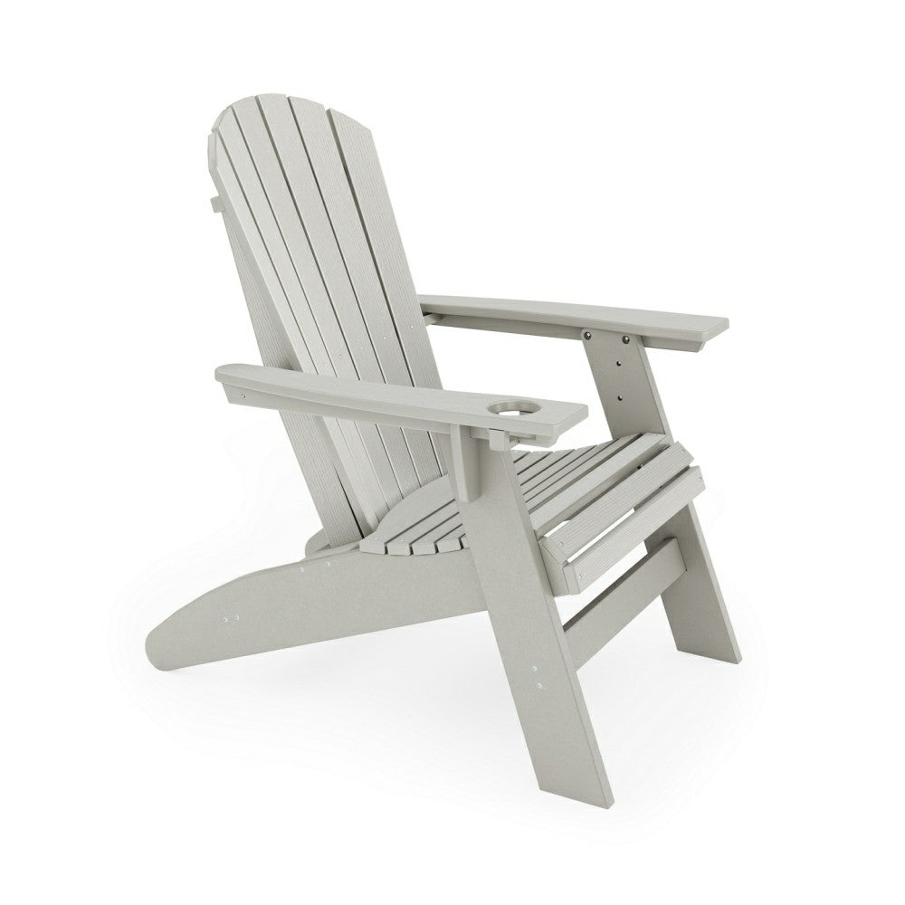 St. Simons Curved Back Adirondack Chair | Plow & Hearth