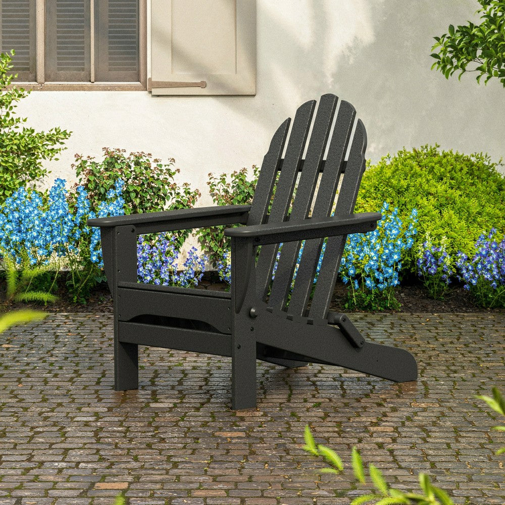 POLYWOOD® Classic Folding Adirondack Chair | Plow & Hearth