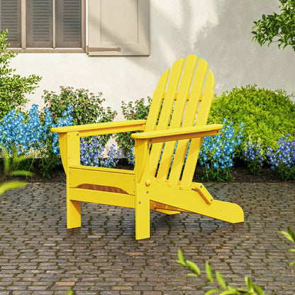 POLYWOOD® Classic Folding Adirondack Chair | Plow & Hearth