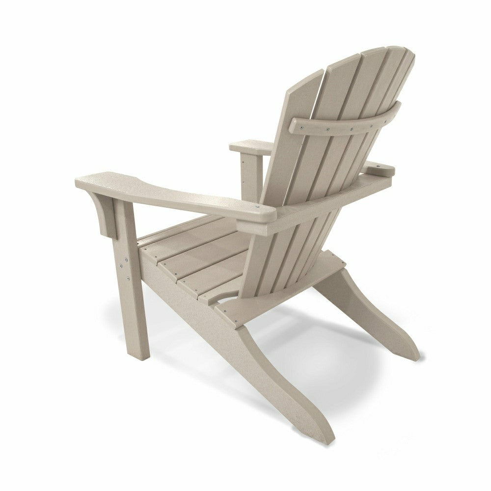 POLYWOOD® Seashell Adirondack Chair | Plow & Hearth
