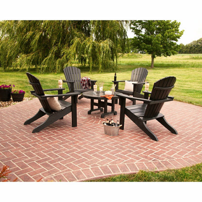 POLYWOOD® Seashell Adirondack Chair | Plow & Hearth