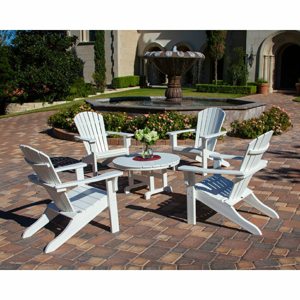 POLYWOOD® Seashell Adirondack Chair | Plow & Hearth