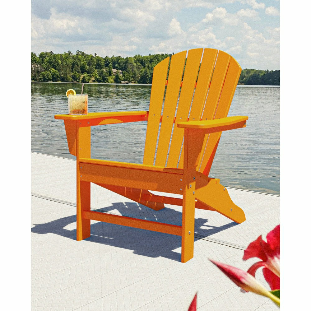POLYWOOD® South Beach Adirondack Chair | Plow & Hearth