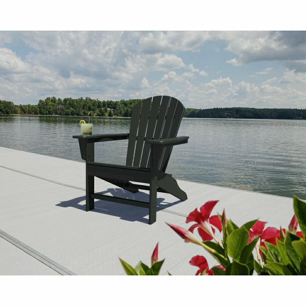 POLYWOOD® South Beach Adirondack Chair | Plow & Hearth