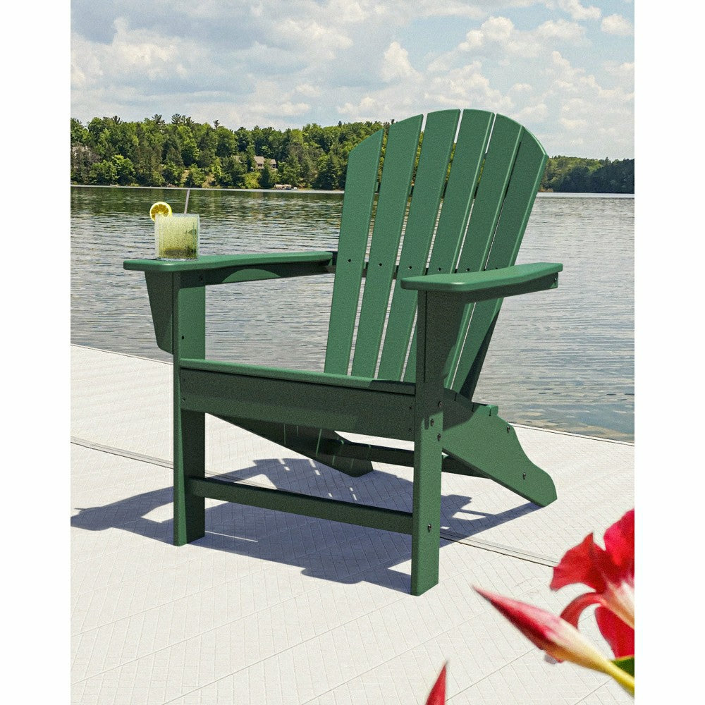 POLYWOOD® South Beach Adirondack Chair | Plow & Hearth