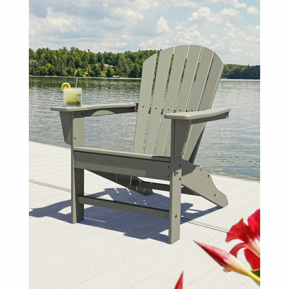 POLYWOOD® South Beach Adirondack Chair | Plow & Hearth